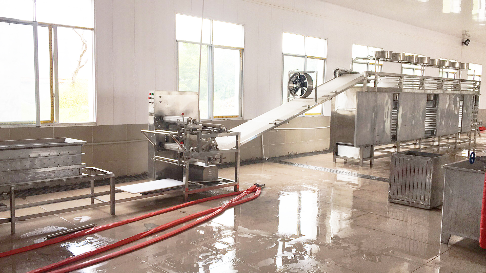 Máquina de fabricação de linha de produção de pele de tofu na China