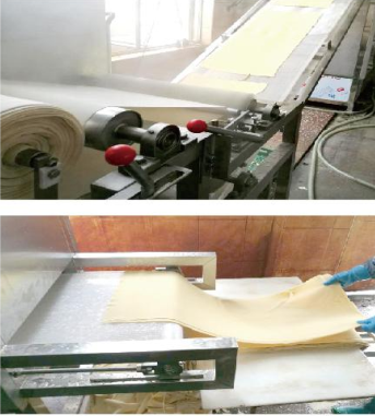 Máquina de fabricação de linha de produção de pele de tofu na China