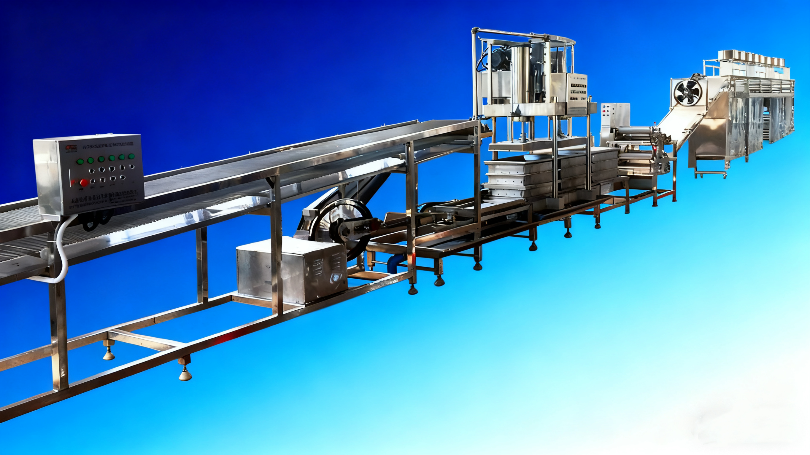 Máquina de fabricação de linha de produção de pele de tofu na China