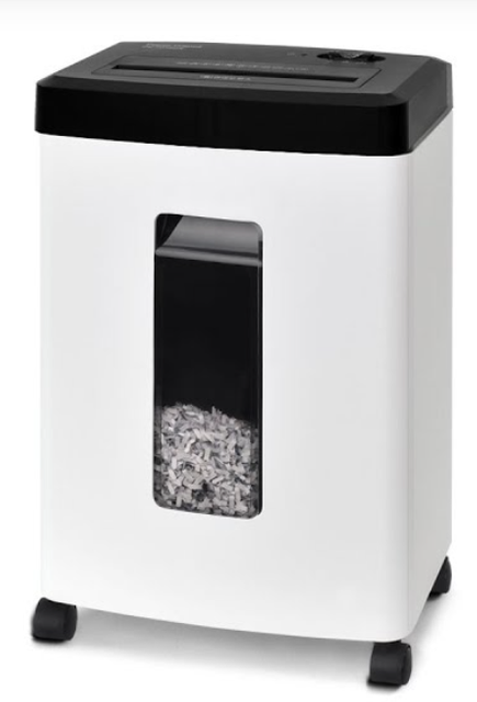 Shredder cruzado zeneficial para o escritório em casa | P4 Nível de segurança | Operação Ultra-Quiet