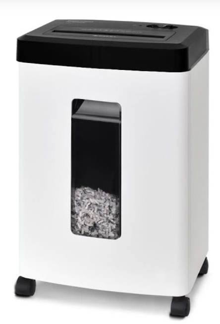 Shredder cruzado zeneficial para o escritório em casa | P4 Nível de segurança | Operação Ultra-Quiet