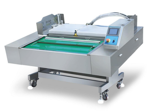 Máquina de embalagem a vácuo contínua de rolamento a vácuo DZD-1000-550