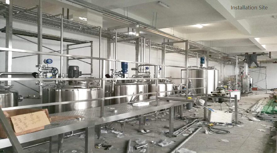 Chaleira de cozinha aberta (ZJG-600) - Tamanho personalizável para produção de leite de soja