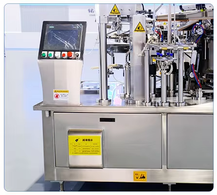 Máquina de embalagem a vácuo rotativa contínua GSK-2416-1012 