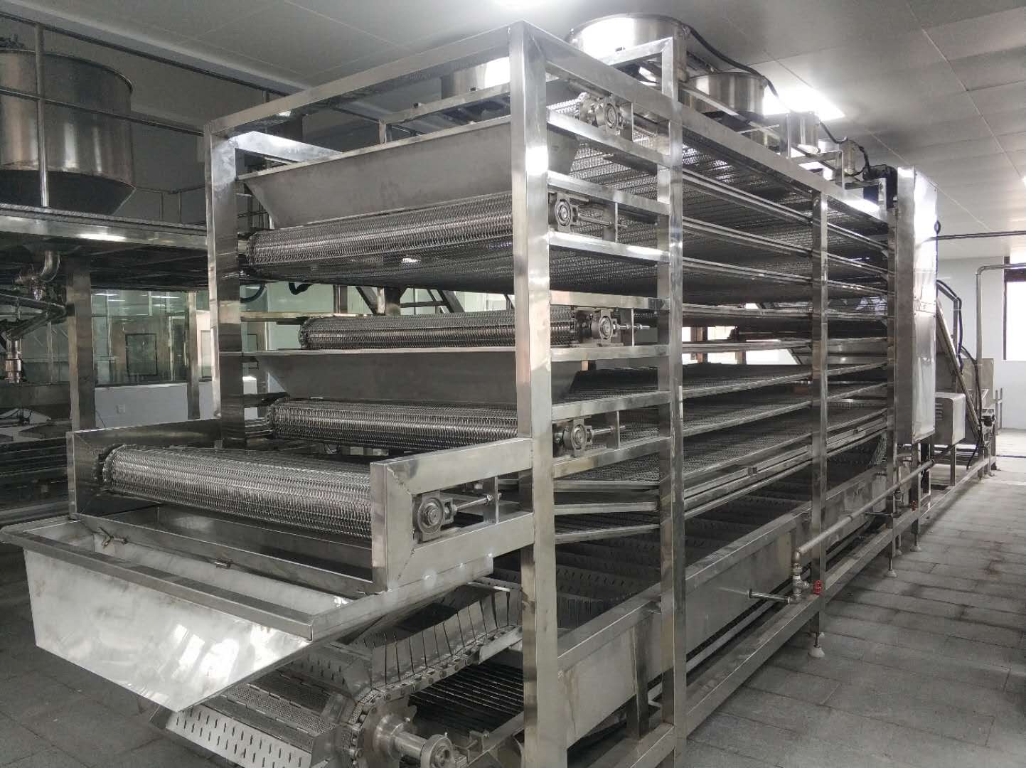 Linha de produção automática de tofu seco de média escala CT-ZDDG-450