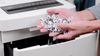 Shredder cruzado zeneficial para o escritório em casa | P4 Nível de segurança | Operação Ultra-Quiet